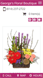 Mobile Screenshot of georgesfloral.com